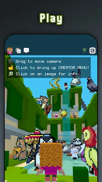 Скачать Cubzh Mod APK — Много ресурсов и открытые предметы — скриншот 2 Скачать Cubzh Mod APK — Много ресурсов и открытые предметы — скриншот 2