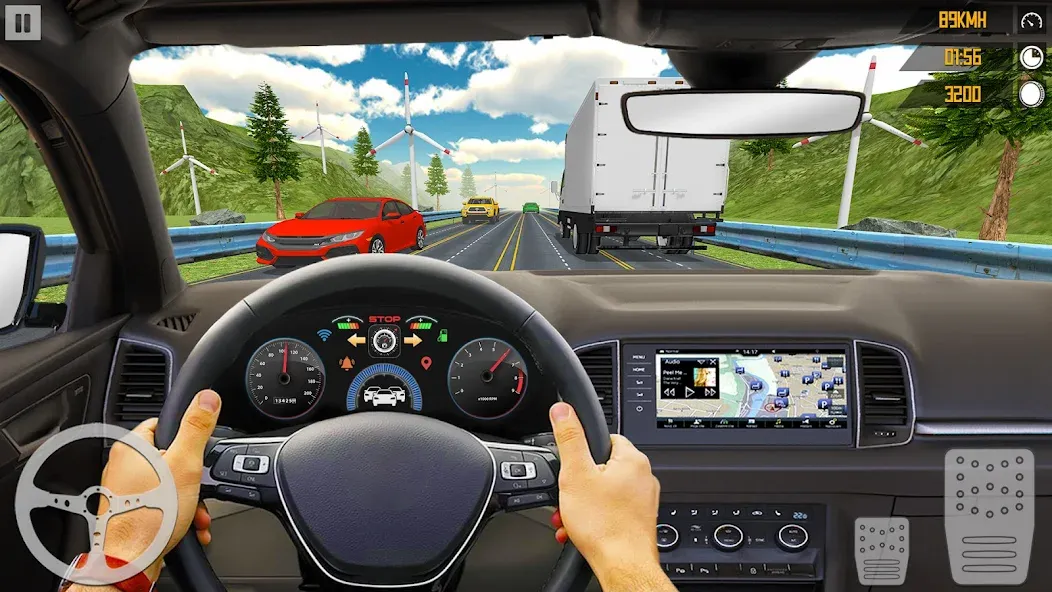 VR Traffic Racing In Car Drive MOD APK скачать на Андроид — Безлимитные деньги и все машины — скриншот 4 VR Traffic Racing In Car Drive MOD APK скачать на Андроид — Безлимитные деньги и все машины — скриншот 4