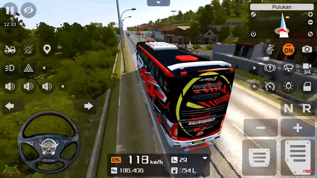 Coach Tourist Bus City Driving бесплатно на Андроид — мод: Безлимитные деньги и топливо — скриншот 2 Coach Tourist Bus City Driving бесплатно на Андроид — мод: Безлимитные деньги и топливо — скриншот 2