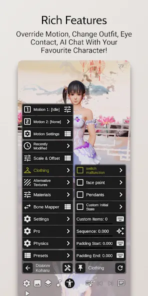 DanceXR на телефон — скачать мод: Открыты все танцы и персонажи — скриншот 4 DanceXR на телефон — скачать мод: Открыты все танцы и персонажи — скриншот 4