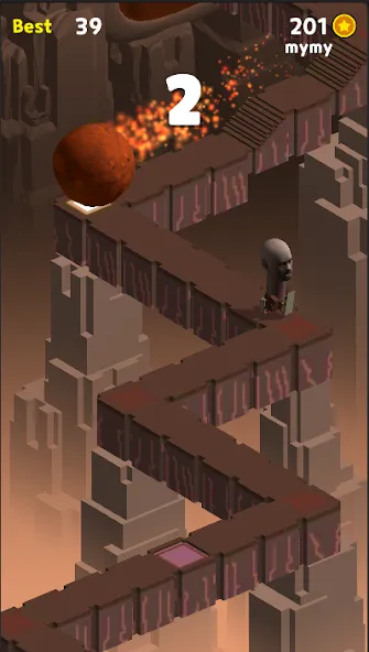 Zigzag Valley,Endless game — скачать мод: Безлимитные монеты и жизни — скриншот 3