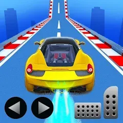 Ramp Car Stunt Challenge бесплатно на Андроид — мод: Безлимитные деньги и открыты все машины