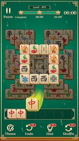 Скачать Mahjong Solitaire: 3 Tiles — Безлимитные подсказки и отмены ходов — скриншот 2 Скачать Mahjong Solitaire: 3 Tiles — Безлимитные подсказки и отмены ходов — скриншот 2