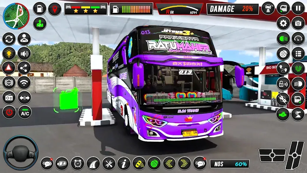 Скачать взлом Euro Bus Simulator - Bus Games — Безлимитные деньги и топливо — скриншот 5 Скачать взлом Euro Bus Simulator - Bus Games — Безлимитные деньги и топливо — скриншот 5
