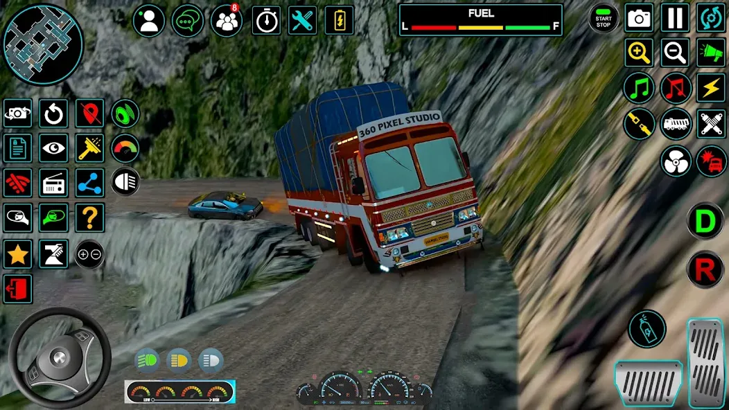 Скачать Indian Truck Offroad Cargo Sim мод — Безлимитные деньги и открыты все уровни — скриншот 1 Скачать Indian Truck Offroad Cargo Sim мод — Безлимитные деньги и открыты все уровни — скриншот 1