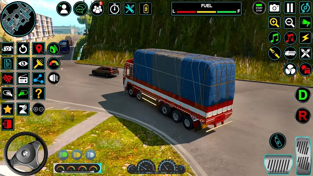 Скачать Indian Truck Offroad Cargo Sim мод — Безлимитные деньги и открыты все уровни — скриншот 2 Скачать Indian Truck Offroad Cargo Sim мод — Безлимитные деньги и открыты все уровни — скриншот 2