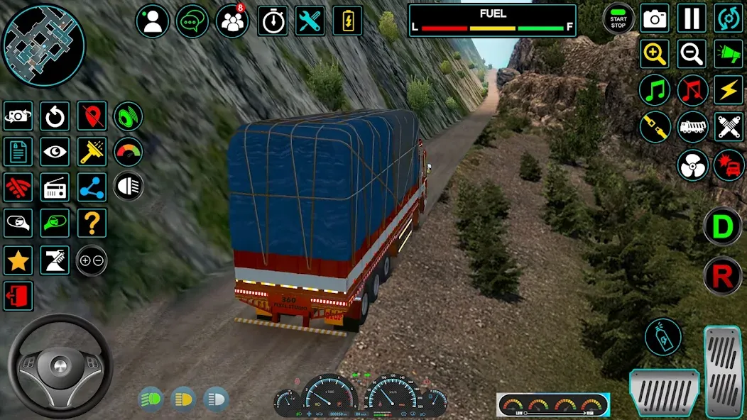 Скачать Indian Truck Offroad Cargo Sim мод — Безлимитные деньги и открыты все уровни — скриншот 3 Скачать Indian Truck Offroad Cargo Sim мод — Безлимитные деньги и открыты все уровни — скриншот 3