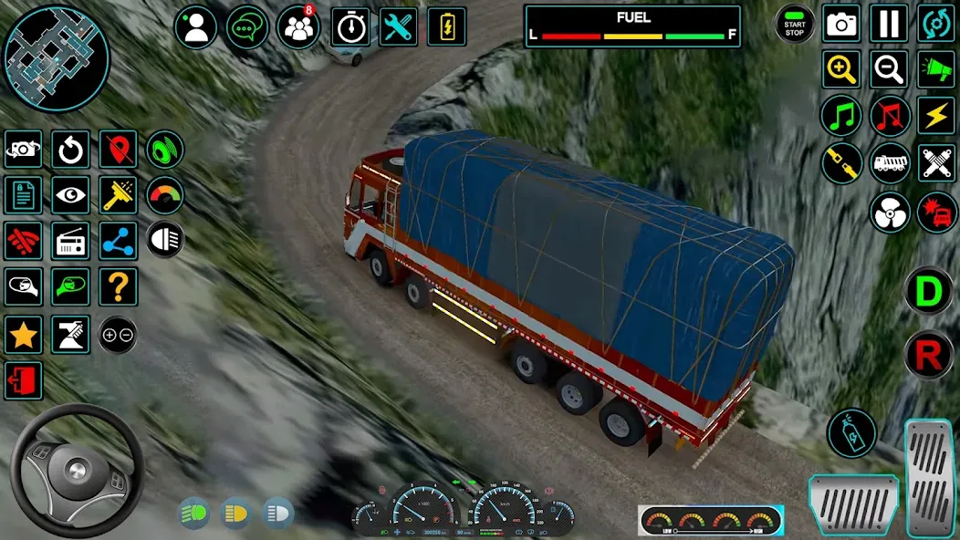 Скачать Indian Truck Offroad Cargo Sim мод — Безлимитные деньги и открыты все уровни — скриншот 4 Скачать Indian Truck Offroad Cargo Sim мод — Безлимитные деньги и открыты все уровни — скриншот 4