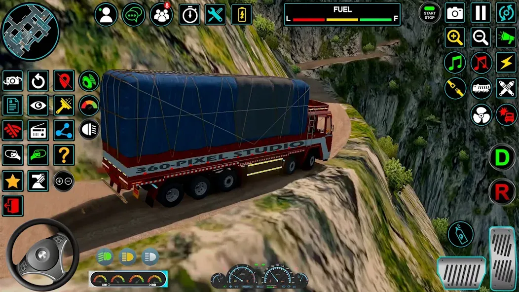 Скачать Indian Truck Offroad Cargo Sim мод — Безлимитные деньги и открыты все уровни — скриншот 5 Скачать Indian Truck Offroad Cargo Sim мод — Безлимитные деньги и открыты все уровни — скриншот 5