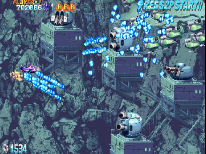 Progear- Airplane Shooter (Мод: Безлимитные патроны и усиленная броня) — скачать на Андроид — скриншот 3 Progear- Airplane Shooter (Мод: Безлимитные патроны и усиленная броня) — скачать на Андроид — скриншот 3