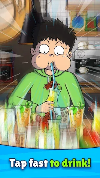 Drink Fighter Clicker Idle — скачать мод: Безлимитные деньги и энергия — скриншот 2