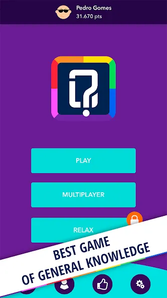 Quizit - Trivia взлом APK — Безлимитные подсказки и правильные ответы — скриншот 1 Quizit - Trivia взлом APK — Безлимитные подсказки и правильные ответы — скриншот 1
