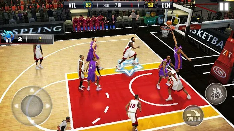 Fanatical Basketball взломанный APK — Безлимитные деньги и энергия — скриншот 2