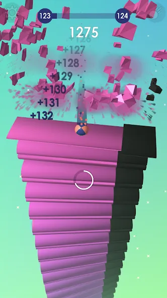 Ball: Blast colorful bricks 3d — последняя версия с модом (Без рекламы и много жизней) — скриншот 4