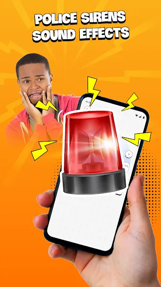 Prank Sounds Haircut, Air Horn MOD APK: Разблокированы все звуки и функции — скриншот 5