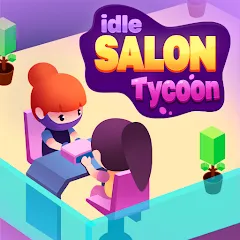 Idle Beauty Salon Tycoon взломанный APK — Безлимитные деньги и алмазы