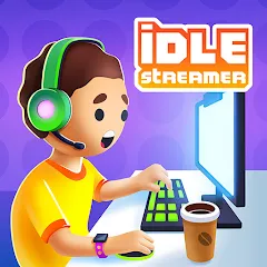 Idle Streamer - Tuber game взлом на Андроид — Безлимитные деньги и бонусы