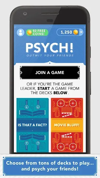 Psych! Outwit your friends взлом на Андроид — Все вопросы и режимы разблокированы — скриншот 3 Psych! Outwit your friends взлом на Андроид — Все вопросы и режимы разблокированы — скриншот 3