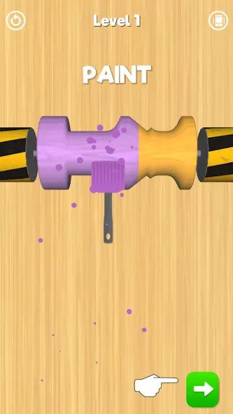 Lathe 3D: Wood Carving Offline MOD APK скачать на Андроид — Безлимитные деньги и все инструменты — скриншот 3