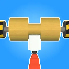 Lathe 3D: Wood Carving Offline MOD APK скачать на Андроид — Безлимитные деньги и все инструменты