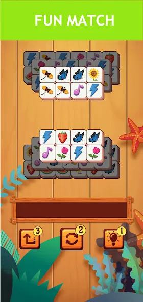 Tile Match Pro взлом APK — Без рекламы и все уровни открыты — скриншот 1 Tile Match Pro взлом APK — Без рекламы и все уровни открыты — скриншот 1