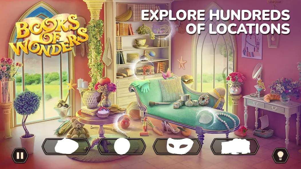 Books of Wonder Hidden Objects взлом на Андроид — Все предметы легко найти — скриншот 3 Books of Wonder Hidden Objects взлом на Андроид — Все предметы легко найти — скриншот 3