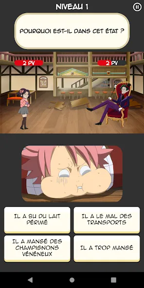 Anigme - Anime and Manga Quiz на телефон — скачать мод: Безлимитные подсказки и открыты все викторины — скриншот 1