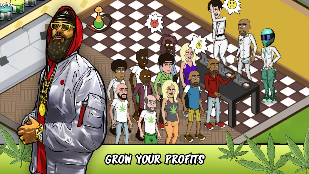 Скачать взлом Weed City - Hemp Farm Tycoon — Безлимитные деньги и ресурсы — скриншот 2 Скачать взлом Weed City - Hemp Farm Tycoon — Безлимитные деньги и ресурсы — скриншот 2