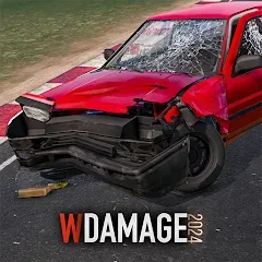 WDAMAGE: Car Crash MOD APK скачать на Андроид — Безлимитные деньги и разблокированы все машины