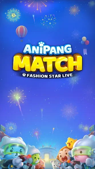 Скачать Anipang Match на Андроид с модом — Безлимитные жизни и усилители — скриншот 1 Скачать Anipang Match на Андроид с модом — Безлимитные жизни и усилители — скриншот 1