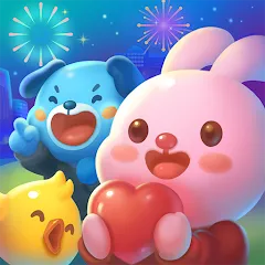 Скачать Anipang Match на Андроид с модом — Безлимитные жизни и усилители
