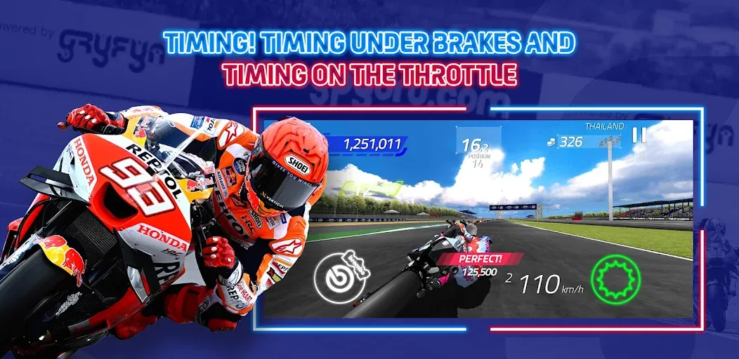 Скачать взлом MotoGP Racing '23 — Безлимитные деньги и все мотоциклы — скриншот 2