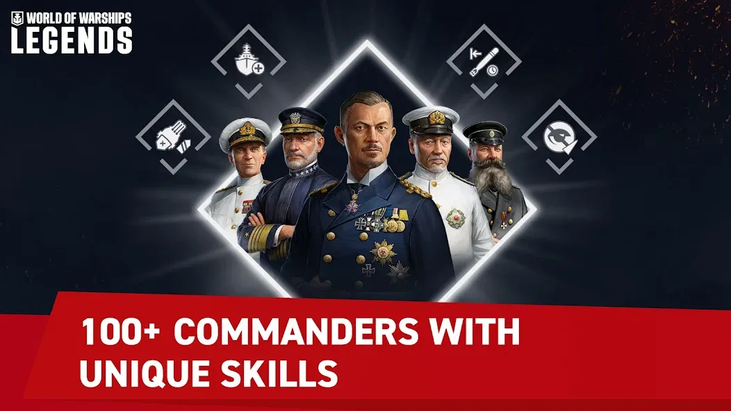 World of Warships Legends PvP MOD APK скачать на Андроид — Много золота и свободный доступ — скриншот 2 World of Warships Legends PvP MOD APK скачать на Андроид — Много золота и свободный доступ — скриншот 2