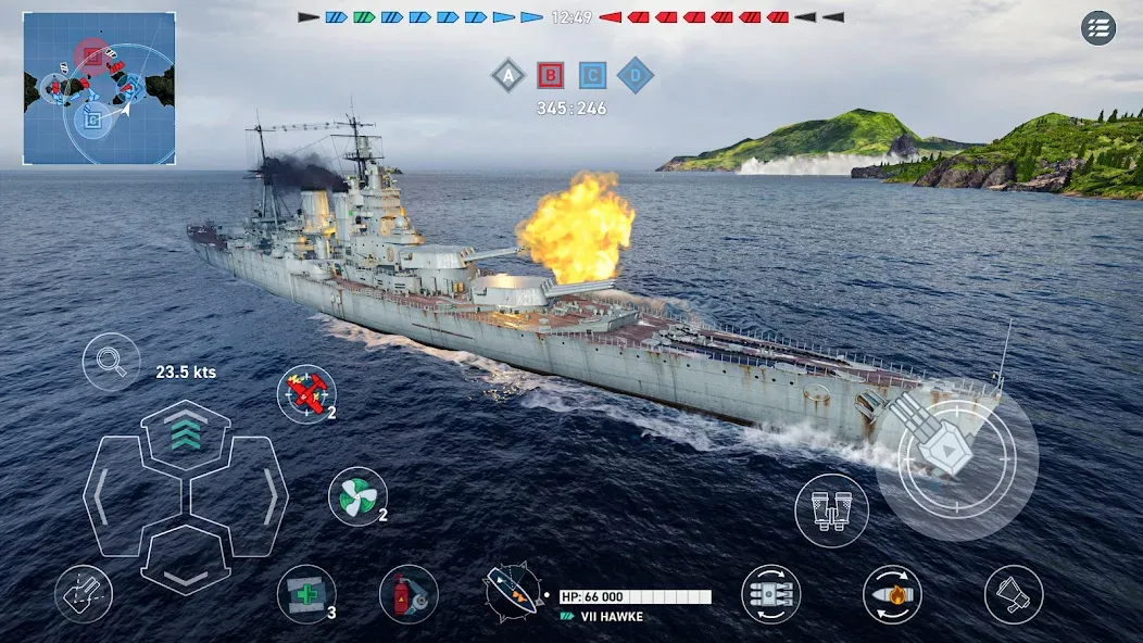 World of Warships Legends PvP MOD APK скачать на Андроид — Много золота и свободный доступ — скриншот 5 World of Warships Legends PvP MOD APK скачать на Андроид — Много золота и свободный доступ — скриншот 5