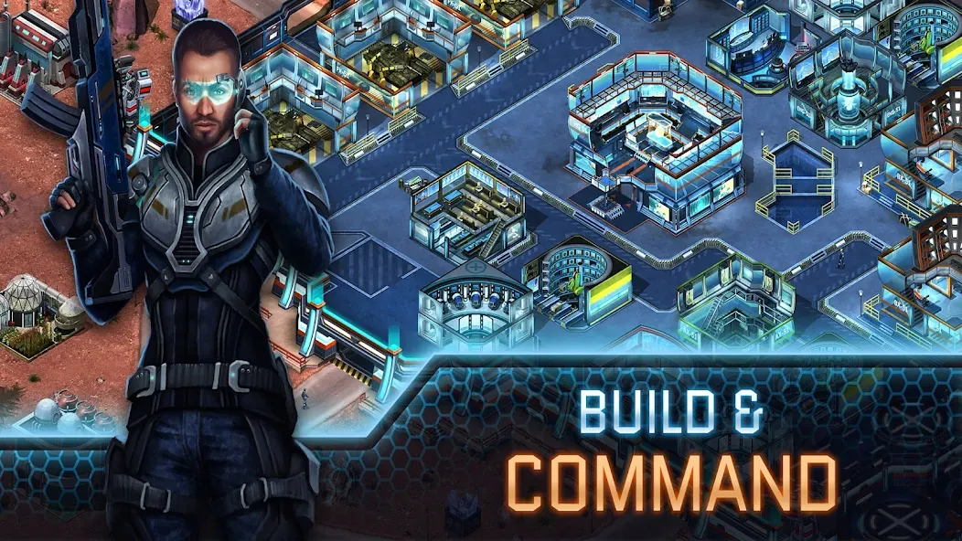 Operation: New Earth MOD APK: Много ресурсов и быстрый прогресс — скриншот 2 Operation: New Earth MOD APK: Много ресурсов и быстрый прогресс — скриншот 2