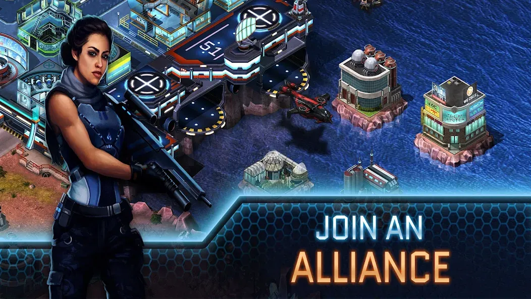 Operation: New Earth MOD APK: Много ресурсов и быстрый прогресс — скриншот 3 Operation: New Earth MOD APK: Много ресурсов и быстрый прогресс — скриншот 3