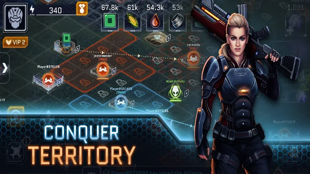 Operation: New Earth MOD APK: Много ресурсов и быстрый прогресс — скриншот 4 Operation: New Earth MOD APK: Много ресурсов и быстрый прогресс — скриншот 4