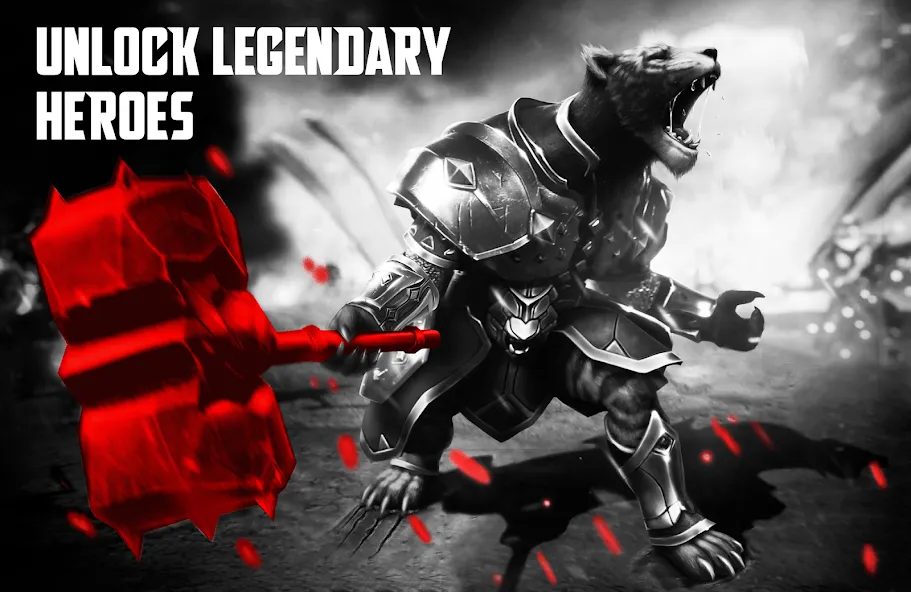 Blitz: Rise of Heroes MOD APK: Безлимитные ресурсы и усиленные герои — скриншот 2 Blitz: Rise of Heroes MOD APK: Безлимитные ресурсы и усиленные герои — скриншот 2