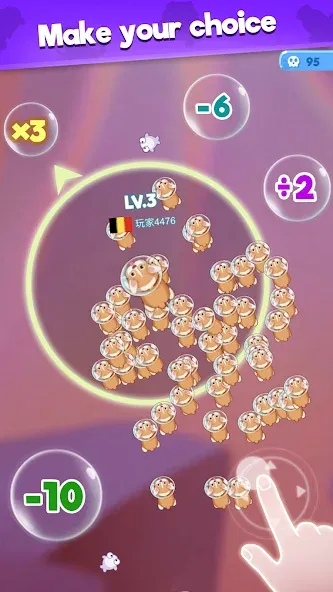 Fish Go.io - Be the fish king — Много рыбы и быстрый рост, скачать мод APK — скриншот 4