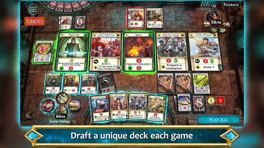 Скачать Hero Realms бесплатно — Безлимитные деньги и все карты открыты — скриншот 3 Скачать Hero Realms бесплатно — Безлимитные деньги и все карты открыты — скриншот 3