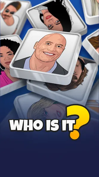 Who is it? Celeb Quiz Trivia мод на Андроид: Открыты все знаменитости и уровни — скриншот 1 Who is it? Celeb Quiz Trivia мод на Андроид: Открыты все знаменитости и уровни — скриншот 1
