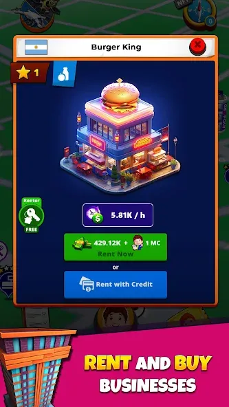 Geopoly: Tycoon NFT Idle Game — последняя версия с модом (Безлимитные деньги и nft-ресурсы) — скриншот 1 Geopoly: Tycoon NFT Idle Game — последняя версия с модом (Безлимитные деньги и nft-ресурсы) — скриншот 1