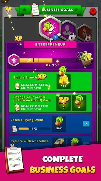 Geopoly: Tycoon NFT Idle Game — последняя версия с модом (Безлимитные деньги и nft-ресурсы) — скриншот 5 Geopoly: Tycoon NFT Idle Game — последняя версия с модом (Безлимитные деньги и nft-ресурсы) — скриншот 5