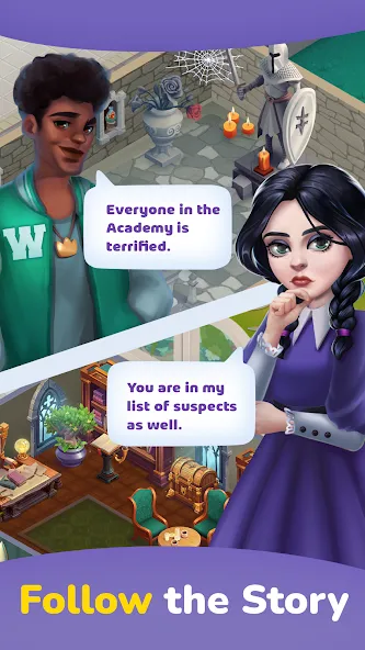 Скачать взлом Weekday Merge: Mansion Mystery — Безлимитные монеты и открыты уровни — скриншот 1 Скачать взлом Weekday Merge: Mansion Mystery — Безлимитные монеты и открыты уровни — скриншот 1