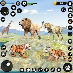 Скачать Tiger Simulator Animal Games Mod APK — Безлимитные монеты и энергия