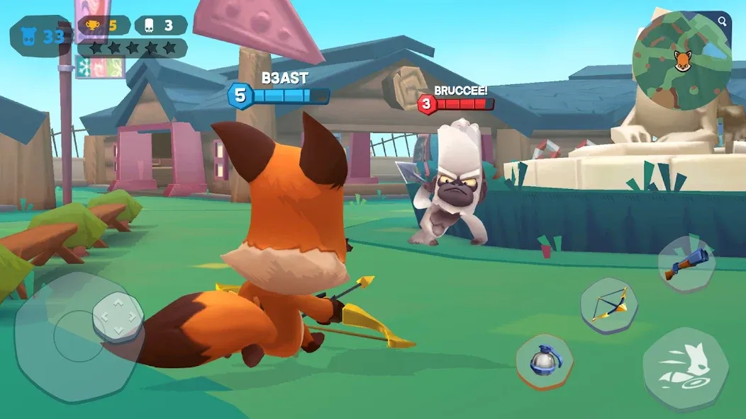 Мод Zooba: Fun Battle Royale Games — Безлимитные деньги и все герои, скачать APK — скриншот 3