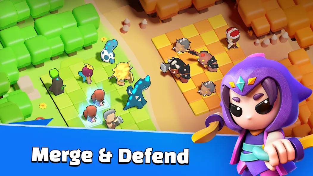 Merge War: Super Legion Master MOD APK скачать на Андроид — Безлимитные деньги и усиленная армия — скриншот 2 Merge War: Super Legion Master MOD APK скачать на Андроид — Безлимитные деньги и усиленная армия — скриншот 2