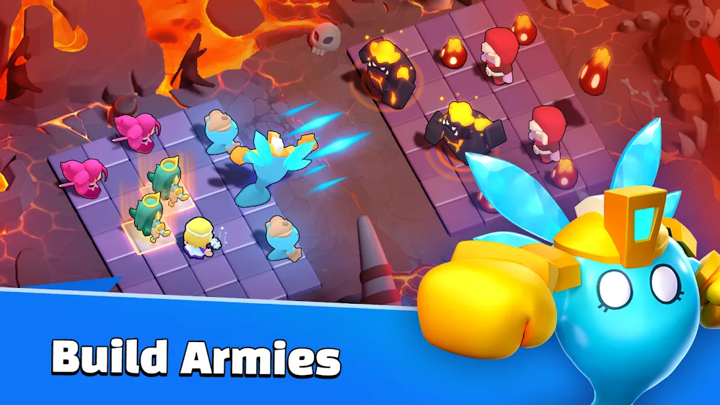 Merge War: Super Legion Master MOD APK скачать на Андроид — Безлимитные деньги и усиленная армия — скриншот 5 Merge War: Super Legion Master MOD APK скачать на Андроид — Безлимитные деньги и усиленная армия — скриншот 5