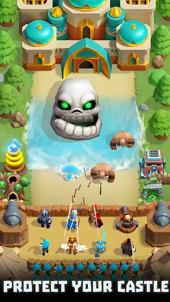 Wild Castle: Tower Defense TD взломанный APK — Безлимитные монеты и усиленная защита башни — скриншот 2 Wild Castle: Tower Defense TD взломанный APK — Безлимитные монеты и усиленная защита башни — скриншот 2