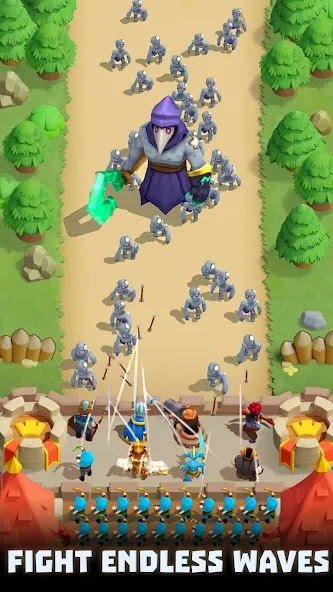 Wild Castle: Tower Defense TD взломанный APK — Безлимитные монеты и усиленная защита башни — скриншот 5 Wild Castle: Tower Defense TD взломанный APK — Безлимитные монеты и усиленная защита башни — скриншот 5